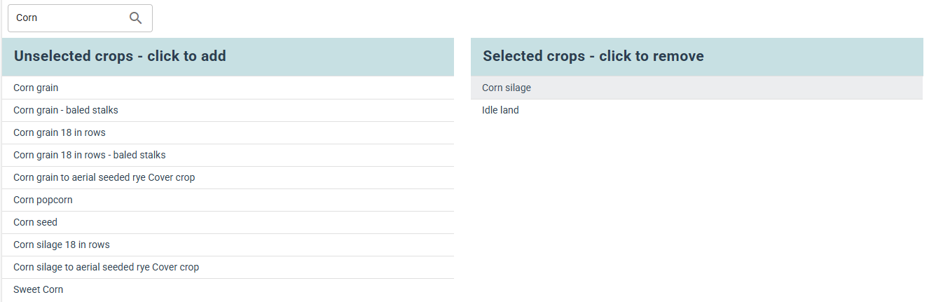 Crop Selection | SnapPlus V3 Help